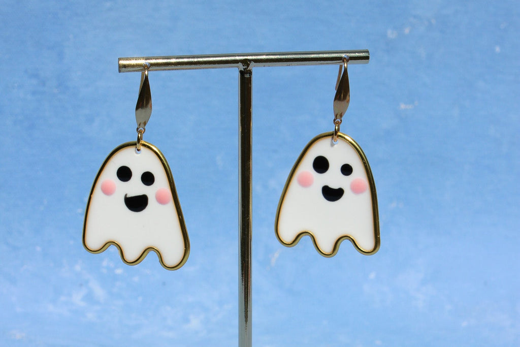 Halloween Ghosts! White + Small-sized