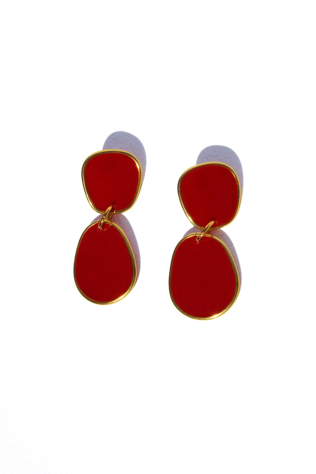 Game Day Alabama | Crimson Lightweight Statement Earrings