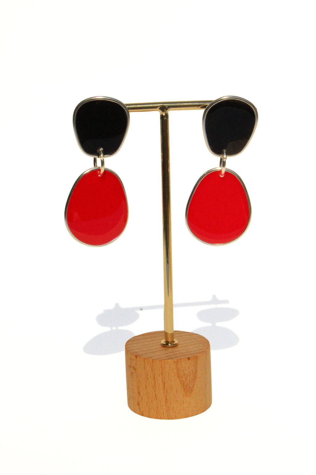 Game Day UGA Red & Black | Lightweight Statement Earrings
