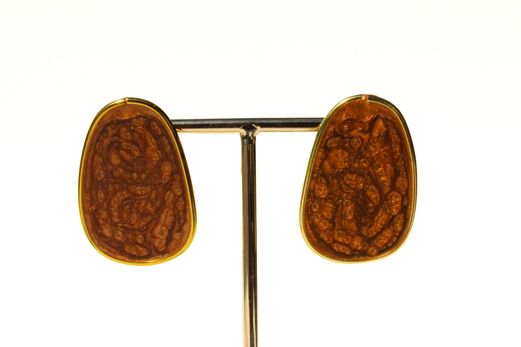 Penny 06 - Penny Handmade Light Resin Statement Earrings