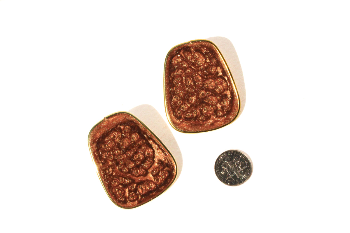 Penny 02 - Penny Handmade Light Resin Statement Earrings