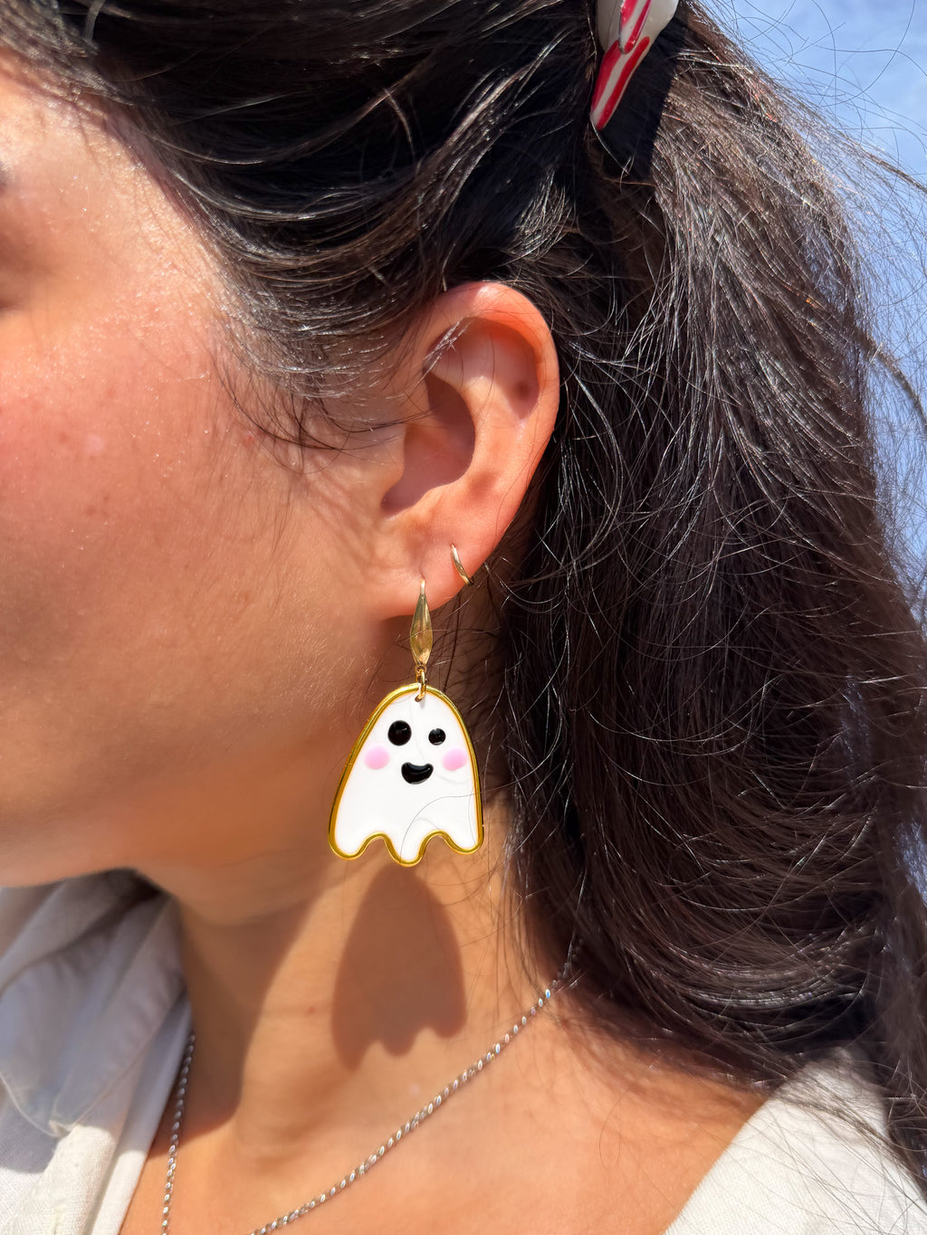 Halloween Ghosts! White + Small-sized
